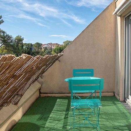 Studio Terrasse Montpellier - Parking Prive - Proche Ligne 1 외부 사진